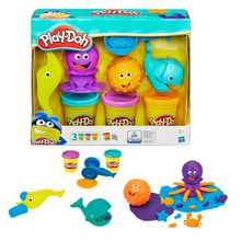 PLAY-DOH (Hasbro) Hasbro Play-Doh B1378 Игровой набор пластилина "Подводный мир" B1378