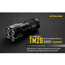 NiteCore Сверхмощный поисковый фонарь NiteCore TM28  с встроенной зарядкой