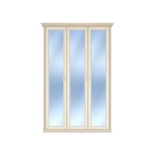 ПМ: КУРАЖ Шкаф 3-х дверный с зеркалами Венето