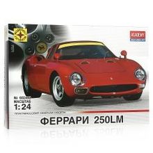 МОДЕЛИСТ Сборная модель Автомобиль Феррари 250LM , 1:24 (602406)