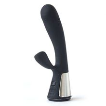 OhMiBod Чёрный интерактивный вибратор Ohmibod Fuse - 18 см. (черный)