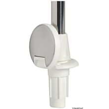 Osculati Pull-out led lightpole w white base 60 cm, 11.164.12