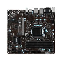 Мат. плата   MSI B250M PRO-VDH (RTL) LGA1151   B250   PCI-E Dsub+DVI+HDMI GbLAN SATA MicroATX 4DDR4