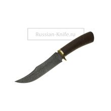 Нож Клык-3 (дамасская сталь), венге
