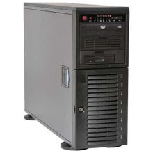 Корпус chassis 4u 1200w cse-743tq-1200b-sq supermicro