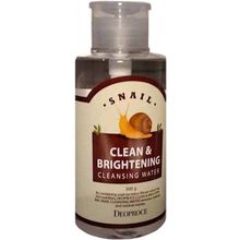 Deoproce Clean & Brightening Snail Cleansing Water 500 мл