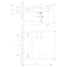 Смеситель Rossinka RS27-31 для ванны