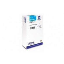 Картридж epson t7542 голубой экстраповышенной емкости для wf-8090 8590 (c13t754240)