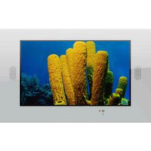 Влагозащищенный телевизор для ванной комнаты AquaView 17" со встроенными динамиками, водостойкий телевизор цвета серебристый, зеркальный, черный, белый