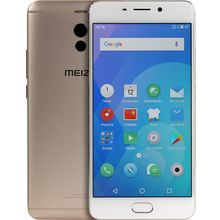 Смартфон Meizu M6 Note    M721H-32Gb    Gold (2GHz, 3Gb, 5.5"1920x1080 IPS, 4G+WiFi+BT, 32Gb+microSD, 12+5Mpx)