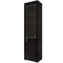 Шкаф-витрина 1V с рисунком Monte