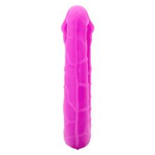 California Exotic Novelties Розовый двусторонний фаллоимитатор Silicone Double Dong AC DC - 30,5 см.