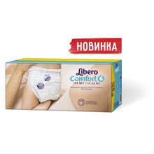 Libero Comfort Size 6 (12-22 кг) 104 шт