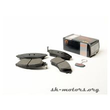 Колодки тормозные передние R-14 OEM (Nexia, Lanos, Nubira, Leganza)