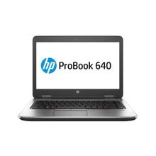 hewlett packard (hp probook 640 g2 14"(1920x1080 (матовый)) intel core i5 6200u(2.3ghz) 4096mb 500gb dvdrw int:intel hd graphics 520 cam bt wifi 48whr 1.98kg silver black w7pro + w10pro key) y3b12ea#acb