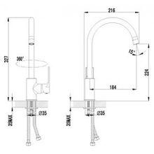 Смеситель Lemark plus Grace LM1505C для кухонной мойки