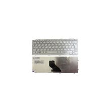 Клавиатура для ноутбука Toshiba NB200 NB205 серий русифицированная серебристая