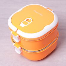 Ланч бокс двойной Kamille 1800мл