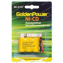 Аккумулятор Golden Power NC-0107 (T-107) (300mAh, 3,6V)