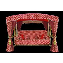 Качели садовые КНЯГИНЯ NEW (красный)