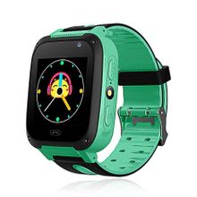 Современные Детские Smart часы S4, зеленый