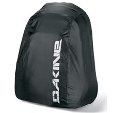 Защитный чехол-дождевик для рюкзака чёрного цвета с белым печатным логотипом Dakine Pack Rain Cover Lg Black размер L