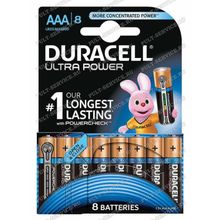 Батарейка Duracell LR03 (AAA) (1,5V) UltraPower блист-8