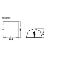 Trek Planet Тент-шатер Trek Planet Rain Dome Camo (70253)