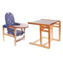 ВИЛТ Стул-стол для кормления КСЕНИЯ Синий