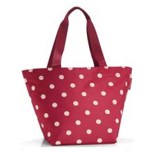 FineDesign Shopper M ruby dots