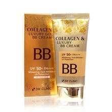 BB крем с коллагеном и коллоидным золотом 3W Clinic Collagen & Luxury Gold BB Cream 50г
