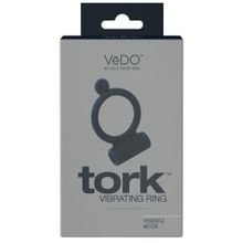 Чёрное виброкольцо VeDO Tork Черный