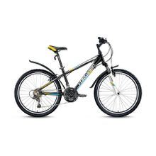 Подростковый горный (MTB) велосипед Twister 1.0 черный 14" рама (2017)