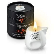 Plaisir Secret Массажная свеча с ароматом красного дерева Jardin Secret D orient Bois Roug - 80 мл.