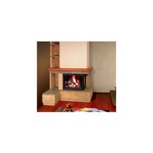 Пристенно-угловая облицовка (камин)  Sunhill Vidzeme (Санхилл Видземе, каминокомплект с топкой)