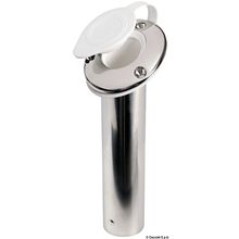 Osculati Rod holder 60° AISI 316 w white cap, 41.211.56