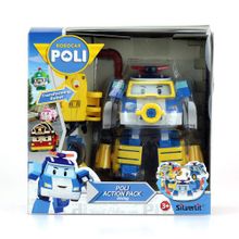 Robocar POLI Поли трансформер 10 см + костюм водолаза 83310