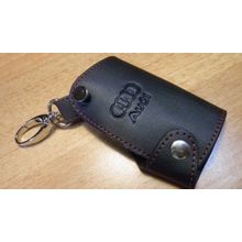 Кожаный чехольчик для ключа Ауди A4L (lb-003)
