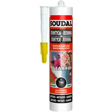 Soudal Clear Fix Плинтусы Лепнина 280 мл