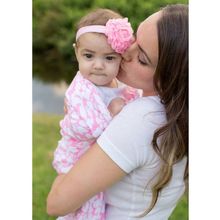 SwaddleDesigns Marquisette Lush розовая