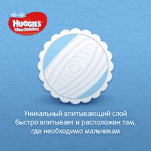 Huggies Ultra Comfort 4 (8-14 кг) для мальчиков 19 шт