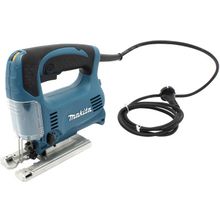 Makita 4329X1 Лобзик (450W, 3100 об мин, глубина 65 мм, ход 18  мм, маятник, регулятор)