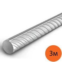 Арматура А3 6мм стальная рифленая (3м)   Арматура А3 А500С 6мм стальная рифленая (3м)