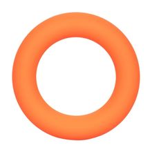 California Exotic Novelties Оранжевое эрекционное кольцо Link Up Ultra-Soft Verge. (оранжевый)