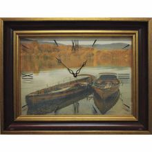 Часы картины Династия 04-045-14 Лодки