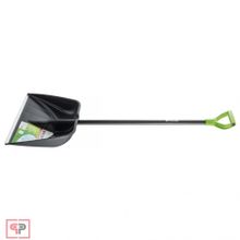 PALISAD Лопата для уборки снега пластиковая PROFI, 550х415х1405 мм, алюминиевый черенок, Россия Palisad