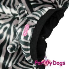 Утеплённый костюм для собак ForMyDogs FW395-2017 BL