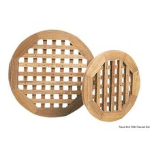 Osculati Teak round grating Ø 400 mm, 71.118.04