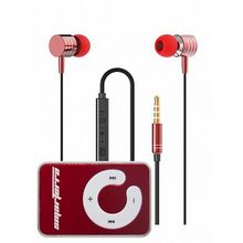 Стереогарнитура Smarterra XQ-700MVC (красный) + MP3 плеер Smarterra Ska Red