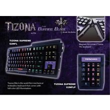 Клавиатура Tesoro Tizona Red + Numpad